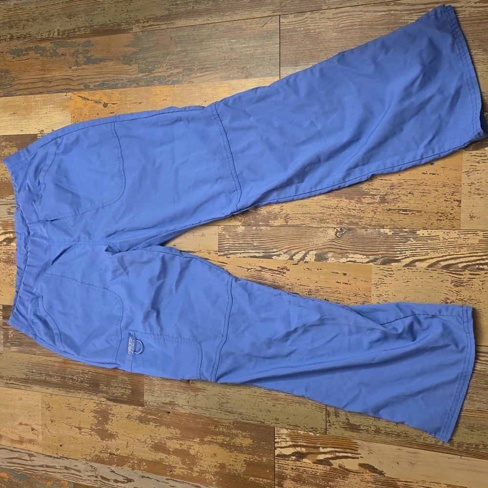 Cherokee Medical Scrub Pants‎ Blue Womens Size Medium